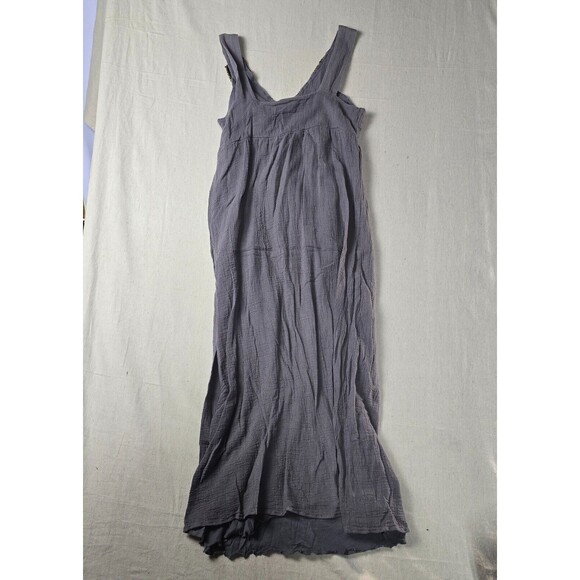 Ella Moss Women’s Gray Maxi‎ Dress | Sleeveless Beaded Neckline Size XS - Picture 2 of 12